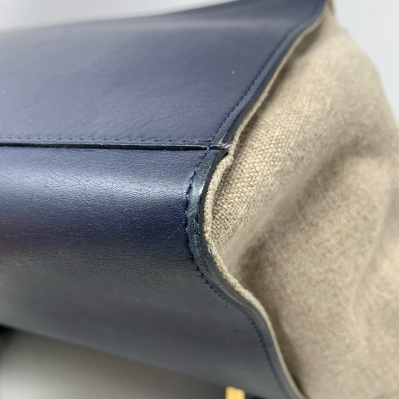 AUTHENTIC CELINE Trapeze Black Multi Shoulder Bag - Picture 6 of 15
